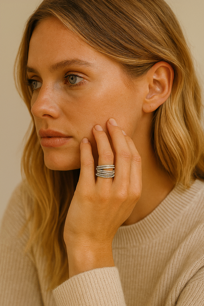 grosse bague argent 625