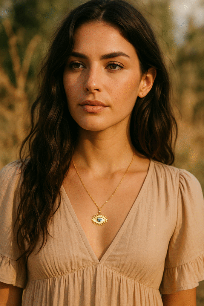 collier oeil protecteur